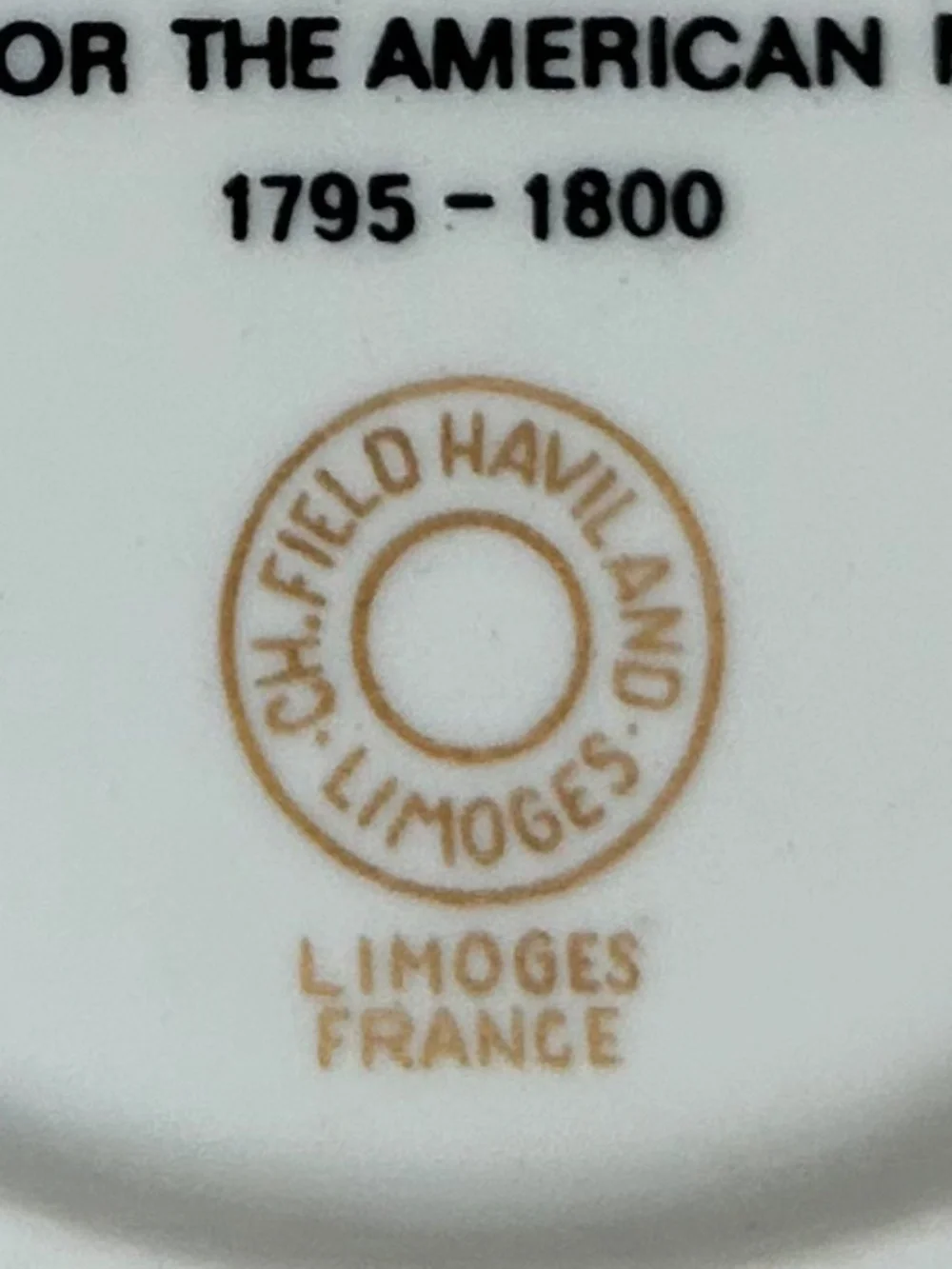 Limoges decorative small plate